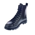 Botines Camper zapatos Hombre modelo Brutus Negro Cremallera