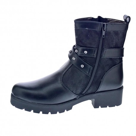 Botines Asso zapatos Niña modelo Ag9203 Negro 