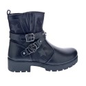 Botines Asso zapatos Niña modelo Ag9203 Negro 