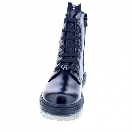 Botines Asso zapatos Niña modelo Ag3804 Negro 