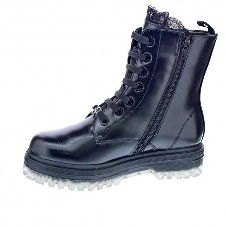 Botines Asso zapatos Niña modelo Ag3804 Negro 