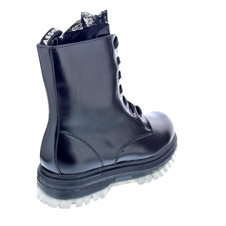 Botines Asso zapatos Niña modelo Ag3804 Negro 