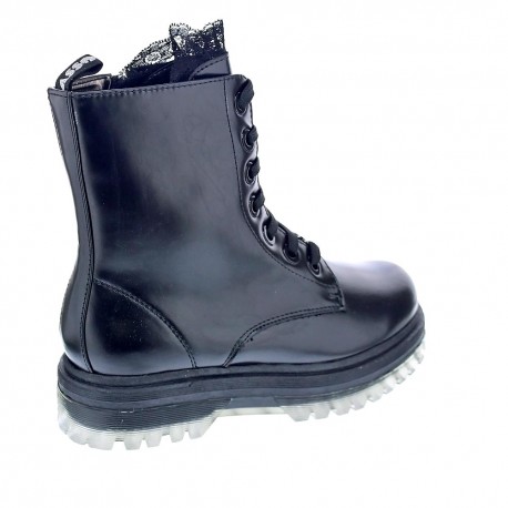 Botines Asso zapatos Niña modelo Ag3804 Negro 