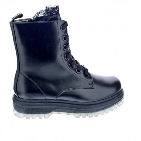 Botines Asso zapatos Niña modelo Ag3804 Negro 
