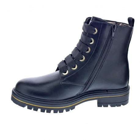 Botines Asso zapatos Niña modelo Ag9103 Negro 