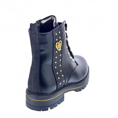 Botines Asso zapatos Niña modelo Ag9103 Negro 