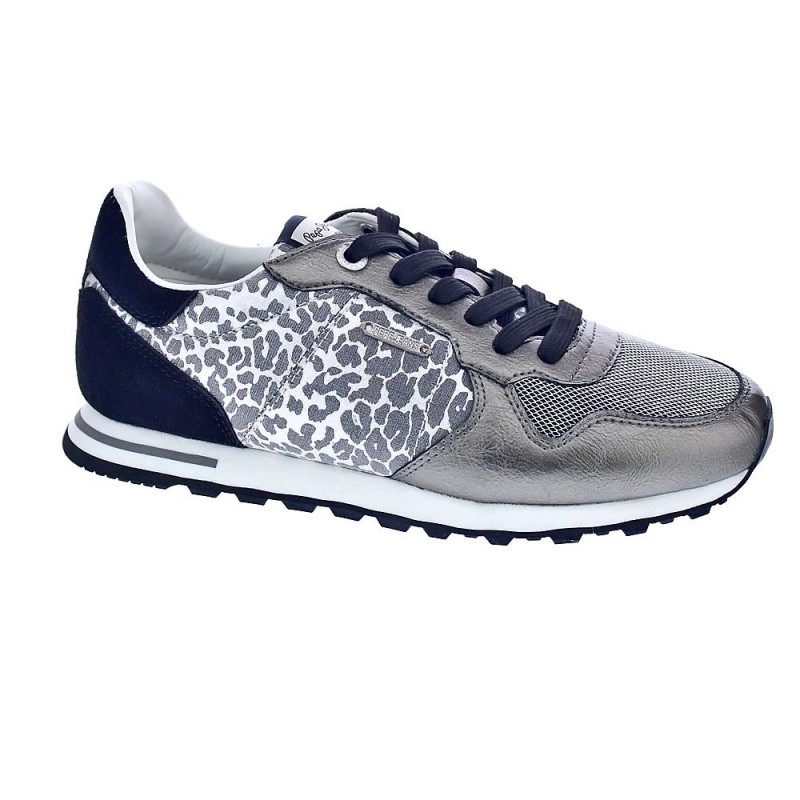 Pepe Jeans Verona Plata SILVER Zapatillas bajas Mujer - ¡Entrega 24h