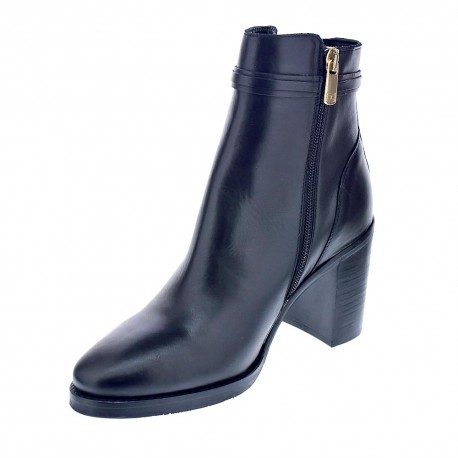 Botines Tommy Hilfiger zapatos Mujer modelo FW05153 BDS Negro 
