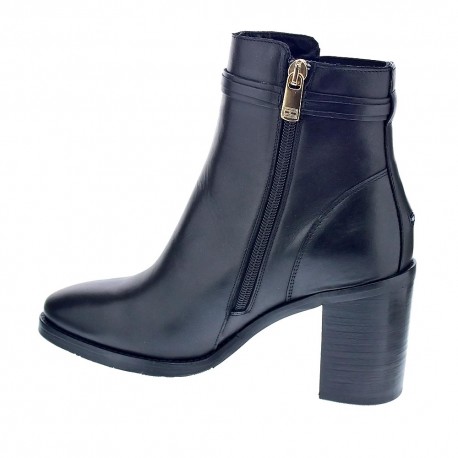 Botines Tommy Hilfiger zapatos Mujer modelo FW05153 BDS Negro 