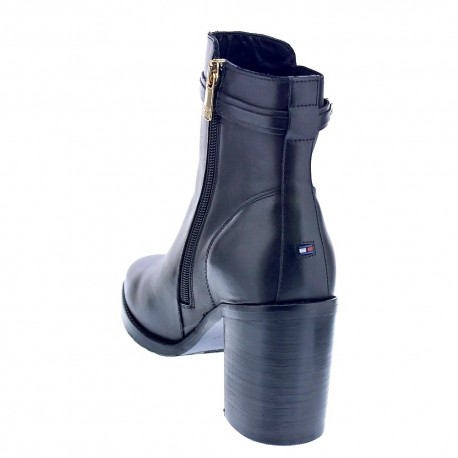 Botines Tommy Hilfiger zapatos Mujer modelo FW05153 BDS Negro 