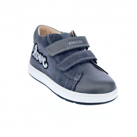 Zapatillas Geox zapatos Niña modelo Biglia Gris 