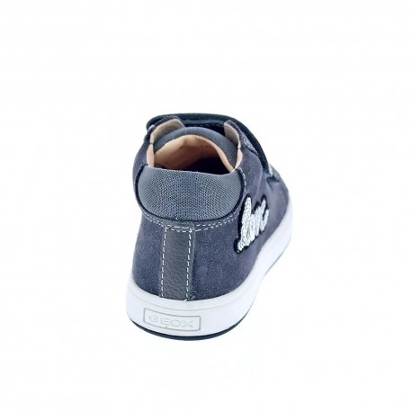 Zapatillas Geox zapatos Niña modelo Biglia Gris 