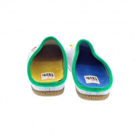 Pantuflas Potatoes zapatos Hombre modelo Rance Gris 