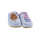 Pantuflas Potatoes zapatos Mujer modelo Kontich Gris 