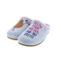 Pantuflas Potatoes zapatos Mujer modelo Kontich Gris 