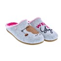 Pantuflas Potatoes zapatos Mujer modelo Eisfeld Gris 