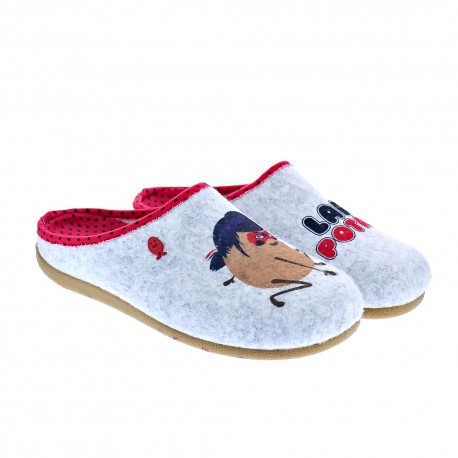 Pantuflas Potatoes zapatos Niño modelo Berford Gris 