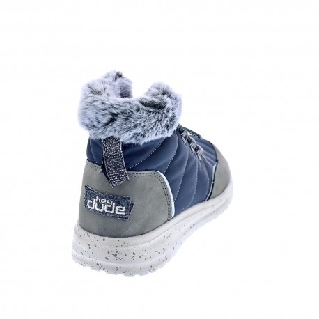 Botines Hey Dude zapatos Mujer modelo Brandy Azul 