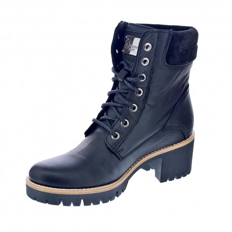 Botines Panama Jack zapatos Mujer modelo Pohebe B31 Negro 