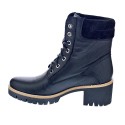 Botines Panama Jack zapatos Mujer modelo Pohebe B31 Negro 