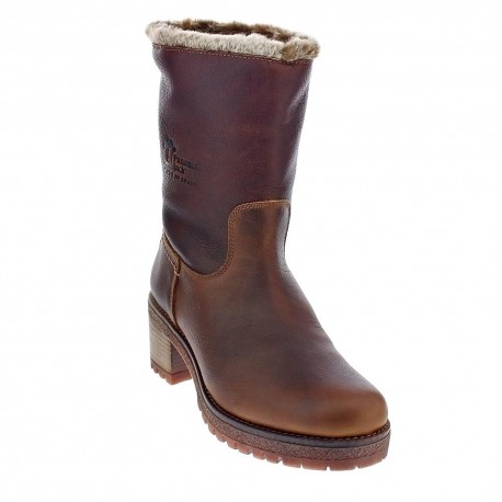 Botines Panama Jack zapatos Mujer modelo Piola B8 Marrón 