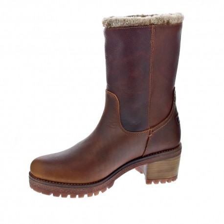Botines Panama Jack zapatos Mujer modelo Piola B8 Marrón 