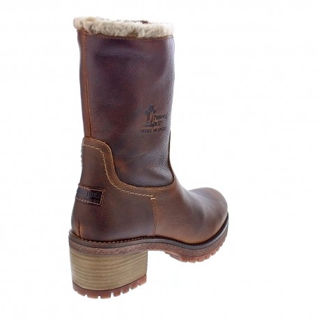 Botines Panama Jack zapatos Mujer modelo Piola B8 Marrón 