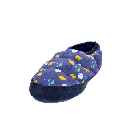 Pantuflas Nuvola zapatos Niño modelo Printed Teddy Blue Azul 