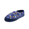 Pantuflas Nuvola zapatos Niño modelo Printed Teddy Blue Azul 