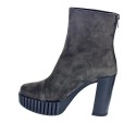 Botines Alpe zapatos Mujer modelo 45471134 Gris 