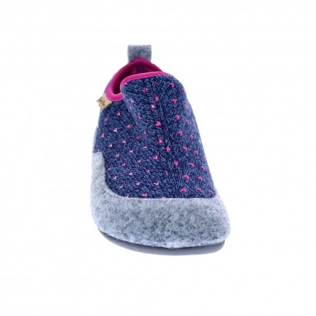 Pantuflas Toni Pons zapatos Niña modelo Lior-Lo Azul 