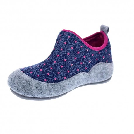 Pantuflas Toni Pons zapatos Niña modelo Lior-Lo Azul 