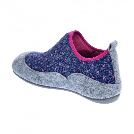 Pantuflas Toni Pons zapatos Niña modelo Lior-Lo Azul 