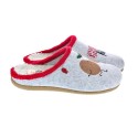 Pantuflas Potatoes zapatos Mujer modelo Rehau Gris 