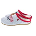 Pantuflas Potatoes zapatos Mujer modelo Rehau Gris 