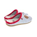 Pantuflas Potatoes zapatos Mujer modelo Rehau Gris 