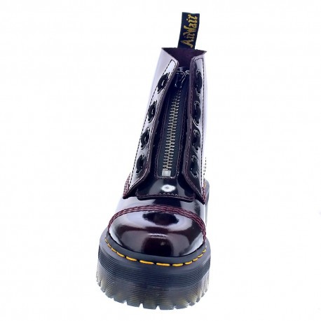 Botines Dr. Martens zapatos Mujer modelo 25233600 Rojo 