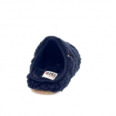 Pantuflas Potatoes zapatos Hombre modelo 46365 Negro 