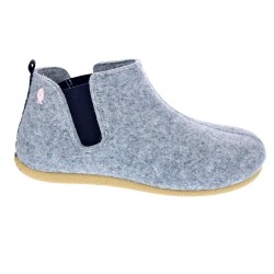 Pantuflas Potatoes zapatos Mujer modelo Zarechy Gris  2