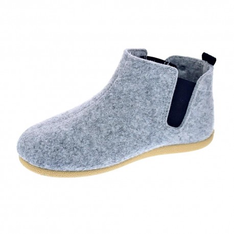 Pantuflas Potatoes zapatos Mujer modelo Zarechy Gris 