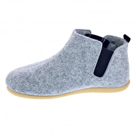 Pantuflas Potatoes zapatos Mujer modelo Zarechy Gris 