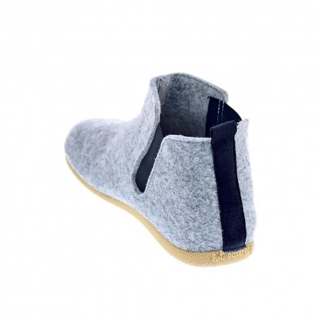 Pantuflas Potatoes zapatos Mujer modelo Zarechy Gris 