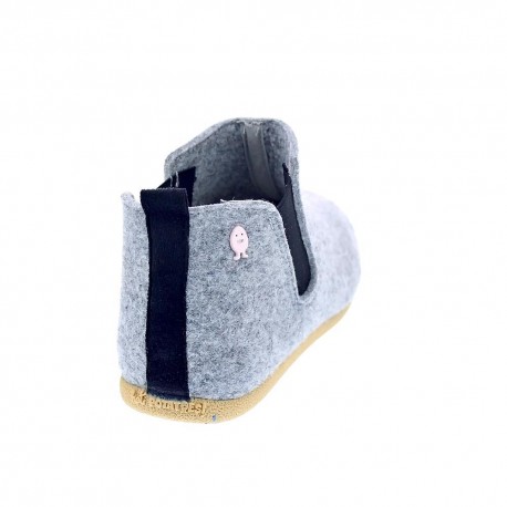 Pantuflas Potatoes zapatos Mujer modelo Zarechy Gris 