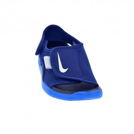 Chanclas Nike zapatos Niño modelo Sunray Adjust Azul 