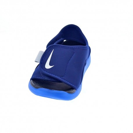 Chanclas Nike zapatos Niño modelo Sunray Adjust Azul 