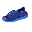 Chanclas Nike zapatos Niño modelo Sunray Adjust Azul 