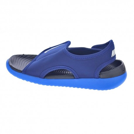 Chanclas Nike zapatos Niño modelo Sunray Adjust Azul 