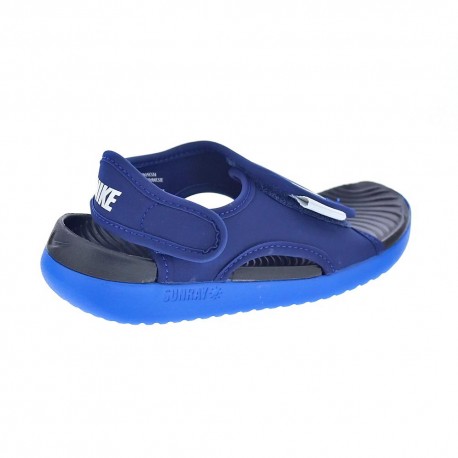 Chanclas Nike zapatos Niño modelo Sunray Adjust Azul 