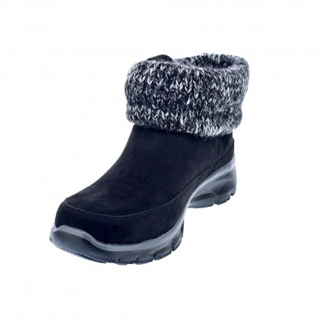 Botines Skechers zapatos Mujer modelo Easy Going Negro 