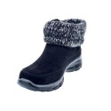 Botines Skechers zapatos Mujer modelo Easy Going Negro 